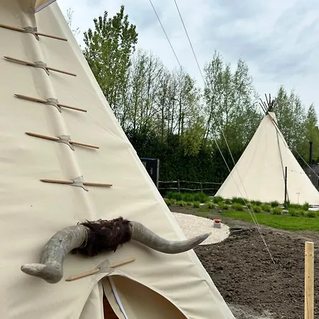 Comfort Tipi Marie, Tipi Bo Deluxe & Tent Nicolai - 'glamping In Stijl' ラグジュアリーテント *